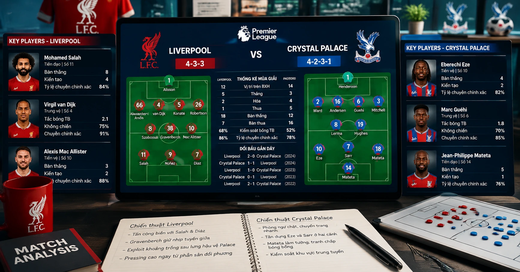 Liverpool vs Crystal Palace Xoilac: Phân Tích Chi Tiết Trước Trận Đấu - image 3